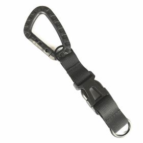 Multifunction Combination Backpack Tricyclic Buckle for Outdoor Hiking (Color: Black, Type: Hiking Supplies)