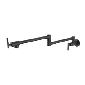 Folding faucet, Pot Filler Faucet Wall Mount (Option: as picture)